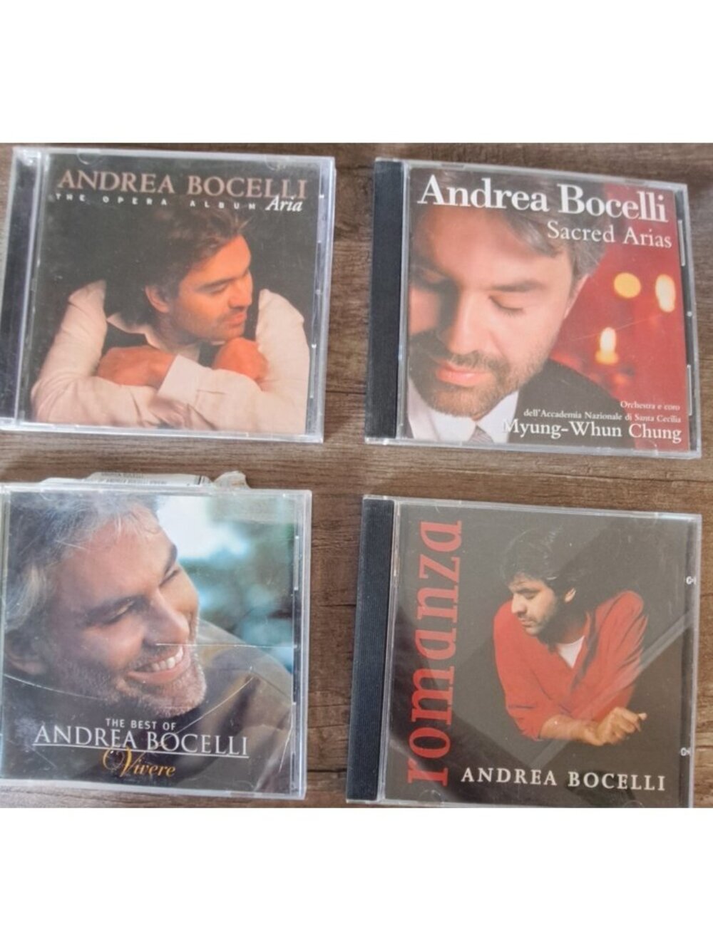 Andrea Bocelli lot of 4 CDs in Jewel Cases
